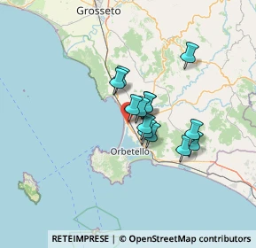 Mappa Via Lazio, 58015 Orbetello GR, Italia (9.01846)