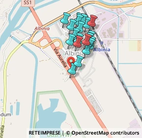 Mappa Via Lazio, 58015 Orbetello GR, Italia (0.395)