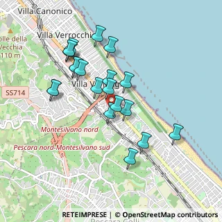 Mappa Via naz.ale, 65100 Pescara PE, Italia (0.892)