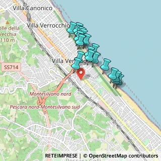 Mappa Via naz.ale, 65100 Pescara PE, Italia (0.8165)