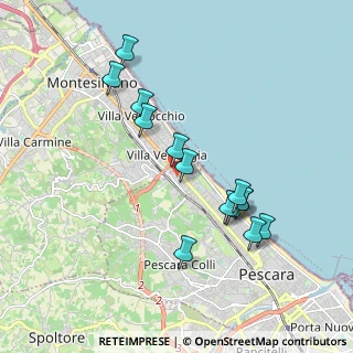 Mappa Via naz.ale, 65100 Pescara PE, Italia (1.86929)