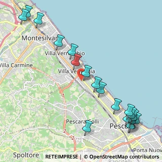 Mappa Via naz.ale, 65100 Pescara PE, Italia (2.89684)
