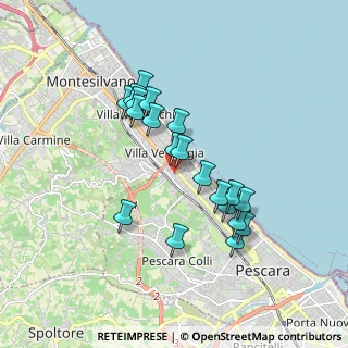 Mappa Via naz.ale, 65100 Pescara PE, Italia (1.631)
