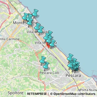 Mappa Via naz.ale, 65100 Pescara PE, Italia (2.253)