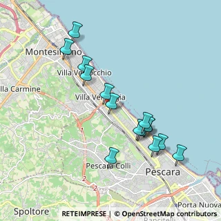 Mappa Via Antonio Caponetti, 65123 Pescara PE, Italia (1.956)
