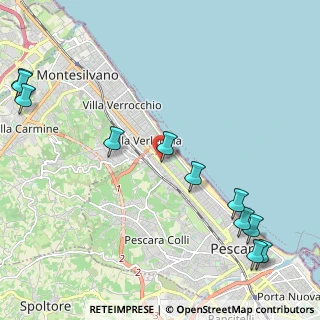 Mappa Via Antonio Caponetti, 65123 Pescara PE, Italia (3.01091)