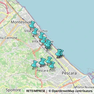 Mappa Via Antonio Caponetti, 65123 Pescara PE, Italia (1.43133)
