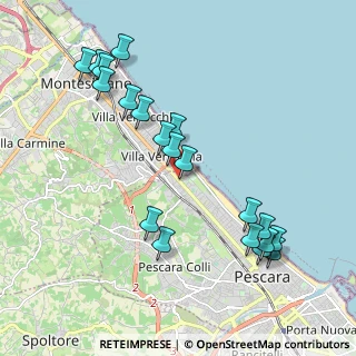 Mappa Via Antonio Caponetti, 65123 Pescara PE, Italia (2.2585)
