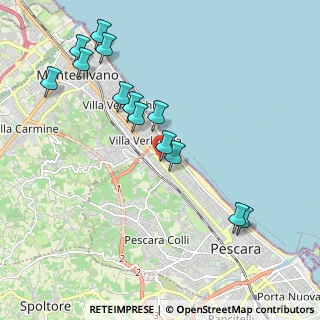 Mappa Via Antonio Caponetti, 65123 Pescara PE, Italia (2.21462)
