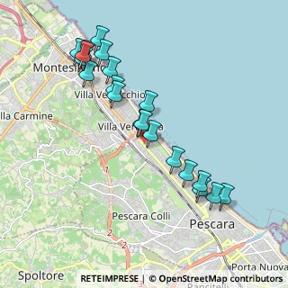Mappa Via Antonio Caponetti, 65123 Pescara PE, Italia (2.097)