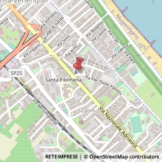 Mappa Via Antonio Caponetti, 9, 65123 Pescara, Pescara (Abruzzo)