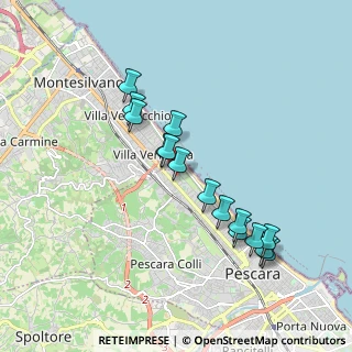 Mappa Via Pier Paolo Pasolini, 65123 Pescara PE, Italia (1.82467)