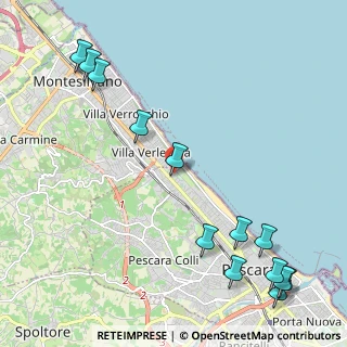 Mappa Via Pier Paolo Pasolini, 65123 Pescara PE, Italia (3.04538)