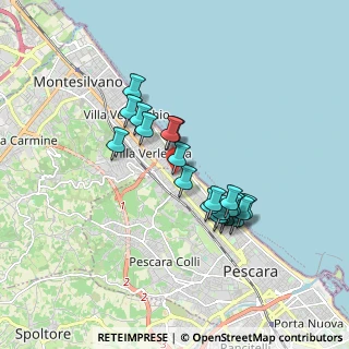 Mappa Via Pier Paolo Pasolini, 65123 Pescara PE, Italia (1.5275)