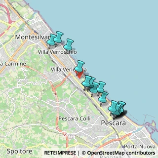 Mappa Via Pier Paolo Pasolini, 65123 Pescara PE, Italia (2.2035)