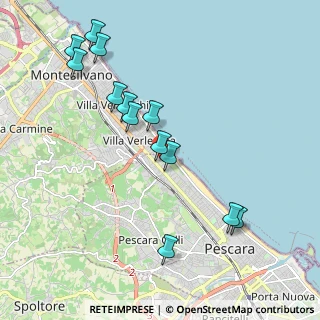 Mappa Via Pier Paolo Pasolini, 65123 Pescara PE, Italia (2.20692)
