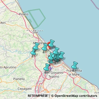 Mappa Via Pier Paolo Pasolini, 65123 Pescara PE, Italia (5.45357)