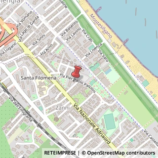 Mappa Via Martiri di Cefalonia, 15, 65123 Pescara, Pescara (Abruzzo)
