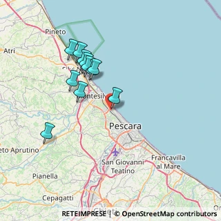 Mappa Via Carlo Alberto dalla Chiesa, 65123 Pescara PE, Italia (7.23091)