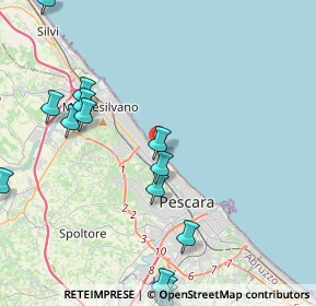 Mappa Viale della Riviera, 65100 Pescara PE, Italia (5.45071)