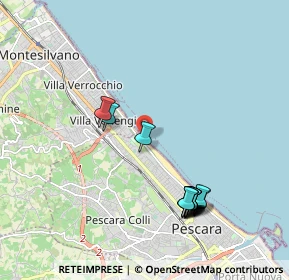 Mappa Viale della Riviera, 65100 Pescara PE, Italia (2.16643)