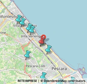 Mappa Viale della Riviera, 65100 Pescara PE, Italia (2.86643)