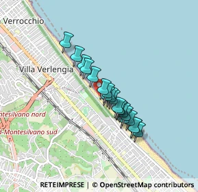 Mappa Viale della Riviera, 65100 Pescara PE, Italia (0.6415)