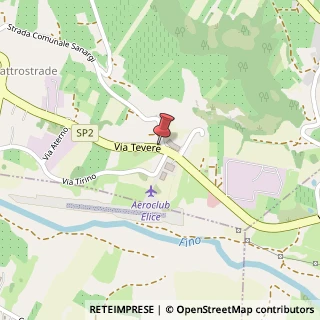 Mappa Via Tevere, 109, 65010 Elice, Pescara (Abruzzo)