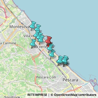 Mappa Via Agostinone, 65015 Montesilvano PE, Italia (1.41933)