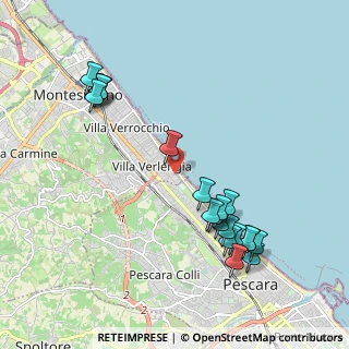 Mappa Via Agostinone, 65015 Montesilvano PE, Italia (2.3265)