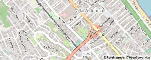 Mappa Montesilvano