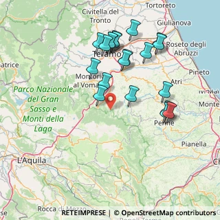 Mappa 64041 Castelli TE, Italia (16.271)