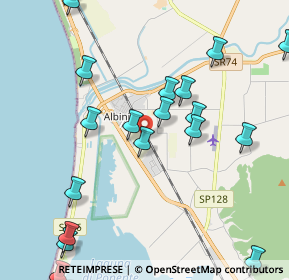 Mappa SS 1, 58015 Orbetello GR, Italia (2.7325)