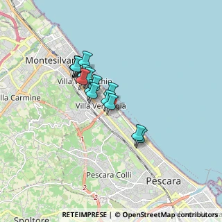 Mappa Via Lago Trasimeno, 65015 Montesilvano PE, Italia (1.40824)