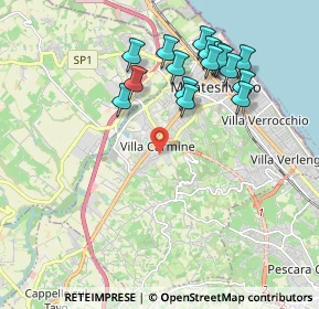 Mappa Via Prampolini, 65015 Montesilvano PE, Italia (2.07)