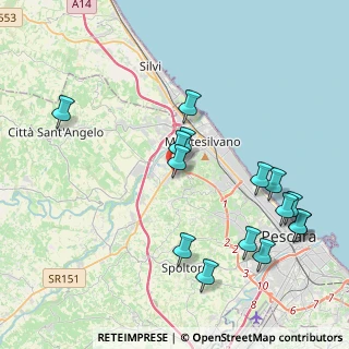 Mappa Via Prampolini, 65015 Montesilvano PE, Italia (4.672)