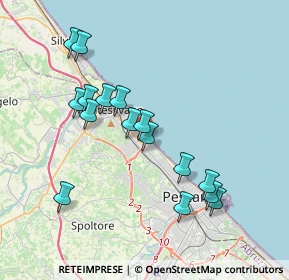 Mappa Via Trigno, 65015 Montesilvano PE, Italia (3.80438)