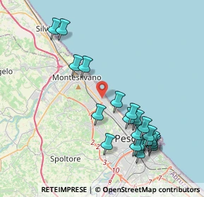 Mappa Via Trigno, 65015 Montesilvano PE, Italia (4.473)