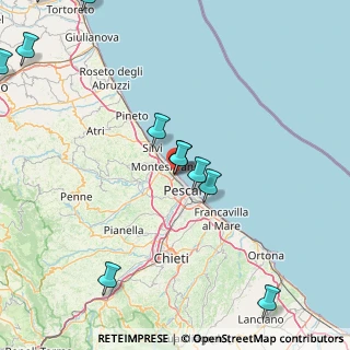 Mappa Via Trigno, 65015 Montesilvano PE, Italia (22.64)