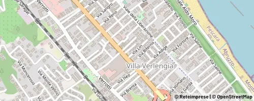 Mappa Montesilvano
