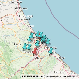 Mappa SS Adriatica, 65015 Montesilvano PE, Italia (9.23929)