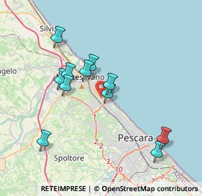 Mappa SS Adriatica, 65015 Montesilvano PE, Italia (3.63545)