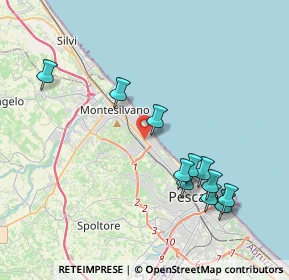 Mappa SS Adriatica, 65015 Montesilvano PE, Italia (4.25545)