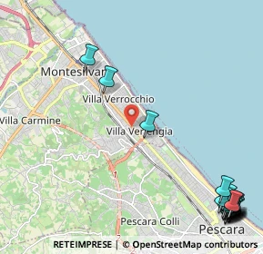 Mappa SS Adriatica, 65015 Montesilvano PE, Italia (3.6895)