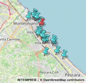 Mappa SS Adriatica, 65015 Montesilvano PE, Italia (1.362)