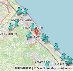 Mappa SS Adriatica, 65015 Montesilvano PE, Italia (2.888)