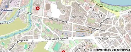 Mappa Crotone