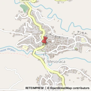 Mappa Localita' Vardaro, 6, 88838 Mesoraca, Crotone (Calabria)