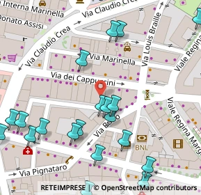 Mappa Via Ruffo 1a traversa, 88900 Crotone KR, Italia (0.09)