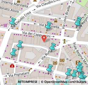 Mappa Via Ruffo 1a traversa, 88900 Crotone KR, Italia (0.127)